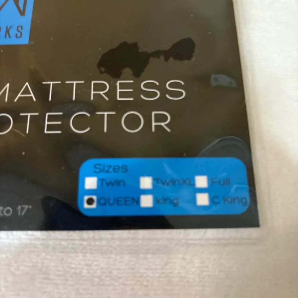 BW Bedworks - 15inch Mattress Protector Queen New in package